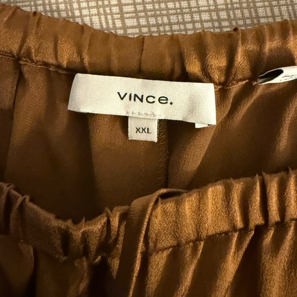Vince 100 % Silk Pajama Pants XXL NWOT - Picture 4 of 4